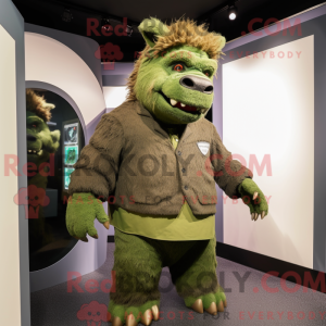 Personnage mascotte d un...