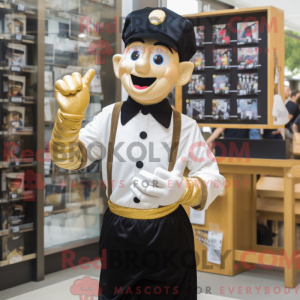 Mascottekarakter van een...