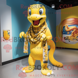 Mascot character of a...