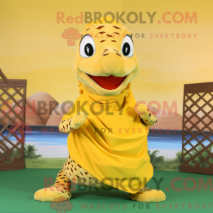 Mascot character of a...