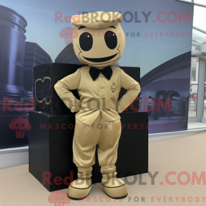 Maskottchen eines Gold...