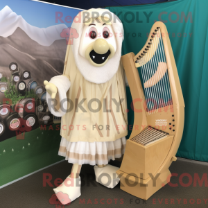 Mascottefiguur van een...