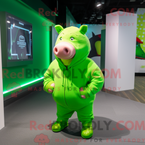 Personnage mascotte d un...