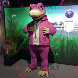 Mascottekarakter van een...