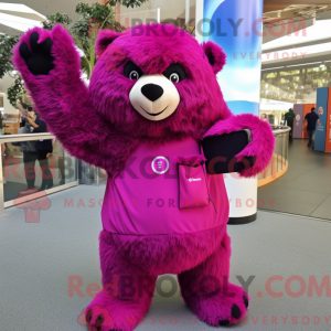 Personnage mascotte d un...
