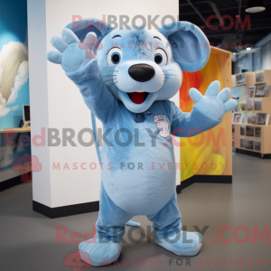 Mascottefiguur van een...