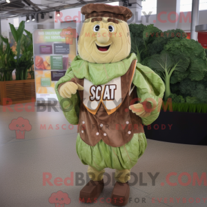 Mascottefiguur van een...