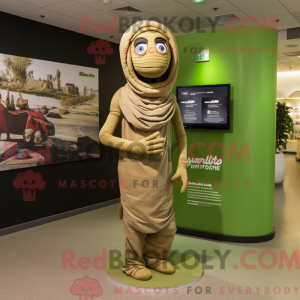 Mascottekarakter van een...