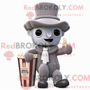 Mascot character of a Gray...