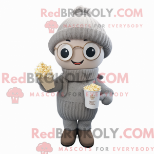 Mascot character of a Gray...