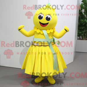 Mascot character of a Lemon...