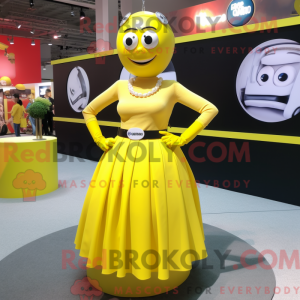 Mascot karakter van een...