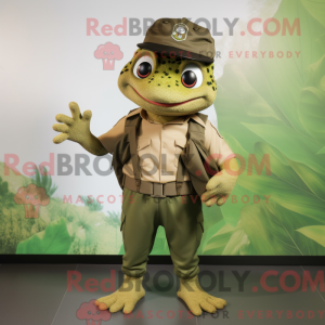 Mascot karakter van een...