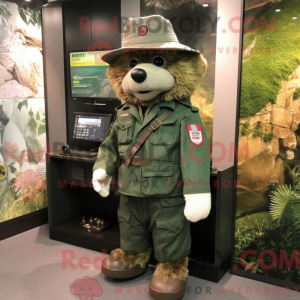 Mascot character of a...