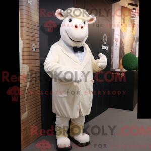 Mascottefiguur van een...