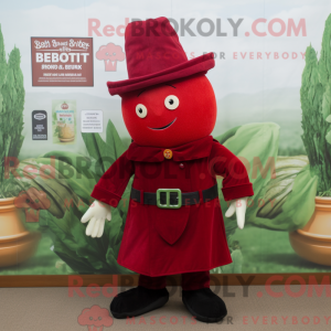 Mascottekarakter van een...