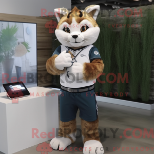 Personagem de máscara de um...