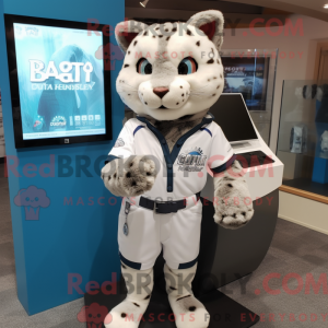 Maskot postava Bobcata...