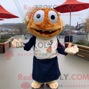 Maskottchen eines Navy Crab...