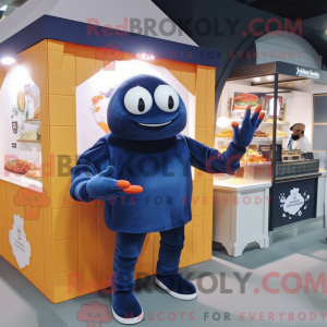 Maskottchen eines Navy Crab...