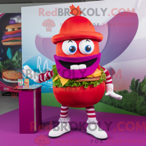 Maskot karakter af en...