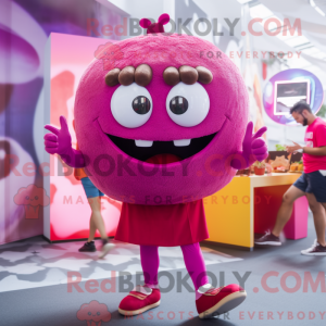 Postava maskota Magenta...