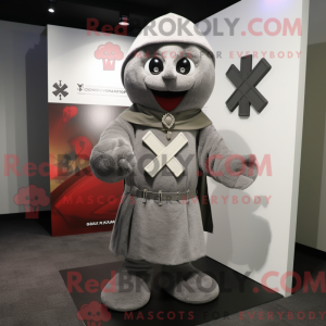 Mascottekarakter van een...
