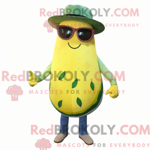 Mascottekarakter van een...