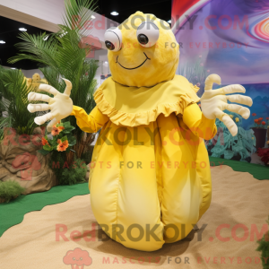 Personagem de máscara de um...