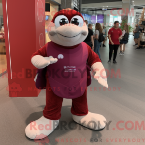 Mascottekarakter van een...