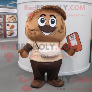 Personaje mascota de Bagels...