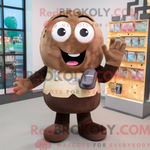 Mascot karakter van een...