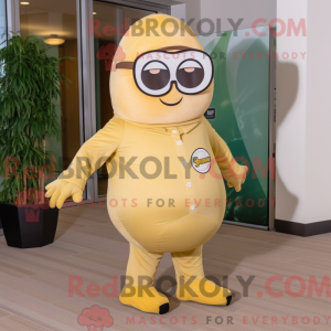 Mascot karakter van een Tan...