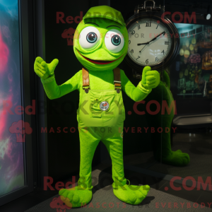 Mascot character of a Lime...