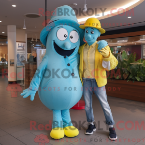 Mascottekarakter van een...