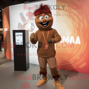 Personnage mascotte d un...