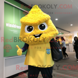 Maskot karakter af en...