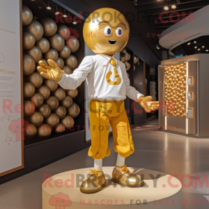 Mascottefiguur van een...