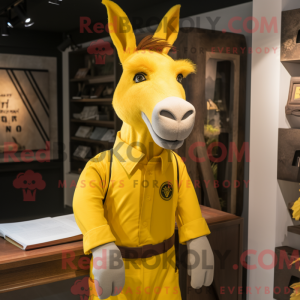 Personnage mascotte d un...
