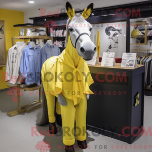 Personaggio mascotte asino...