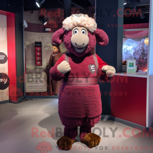 Personnage mascotte d un...