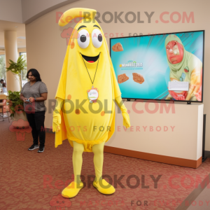 Mascot character of a Lemon...