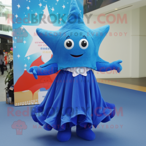 Blue Starfish maskot...