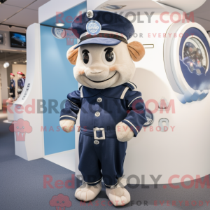 Mascottekarakter van een...