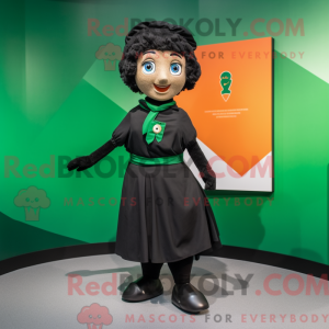 Mascot character of a Black...