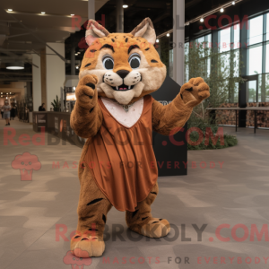Mascottefiguur van een...