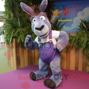 Personaggio mascotte asino...