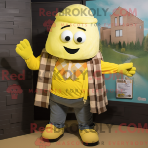 Personnage mascotte d un...