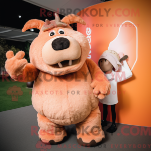 Maskot karakter af et...