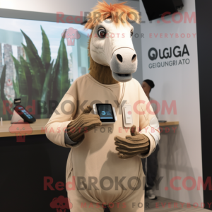 A máscara de Tan Quagga é...